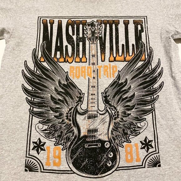 Rebellious One Nashville Road Trip Womens Shirt Size XS Tshirt - Picture 2 of 16